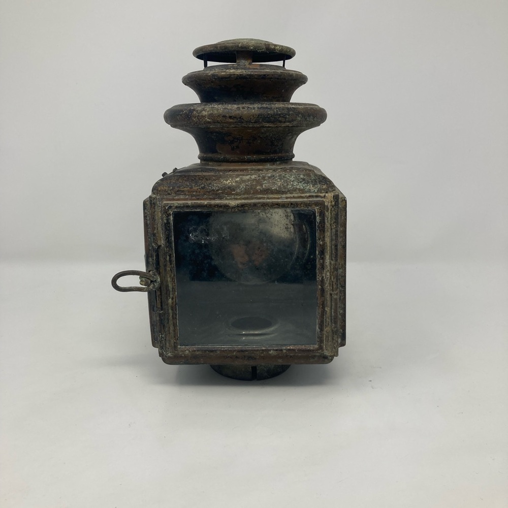 Antique Brass Pat. 1909 Solar Model 1132 Side Lamp Light Old Ford Carriage